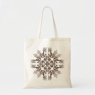 Bolsa Tote Mandala de Serpentes Art Nouveau - Arte Dark Acadd