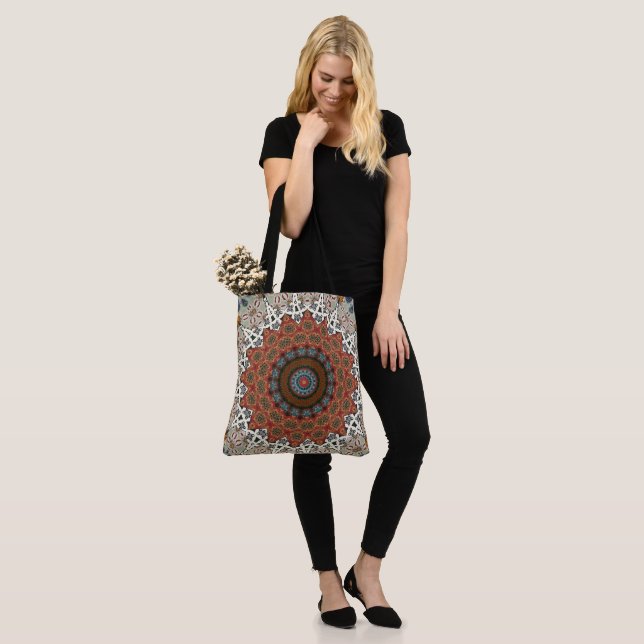 Bolsa Tote  Mandala Decorativa (No(a) Modelo)