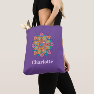 Bolsa Tote Mandala Decorativo da Índia