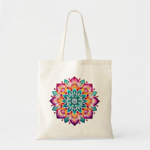 Bolsa Tote Mandala / Design de Flor