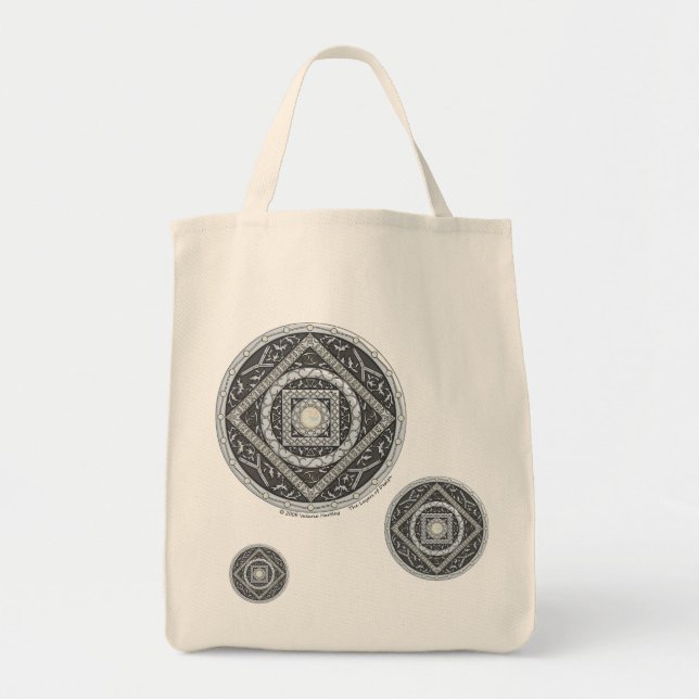 Bolsa Tote Mandala do Câncer (Frente)