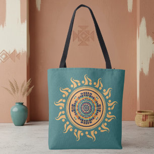 Bolsa Tote Mandala do Sol