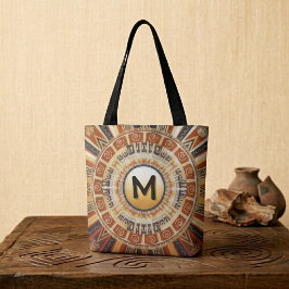 Bolsa Tote Mandala do Sol Antigo