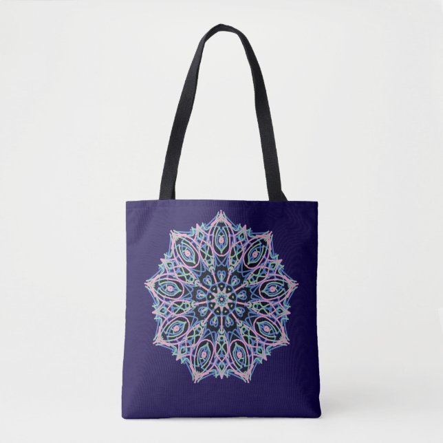 Bolsa Tote Mandala Espiritual. (Frente)