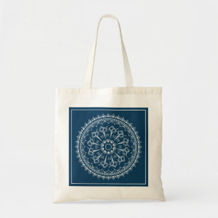 Bolsa Tote Mandala feita dos Seashells