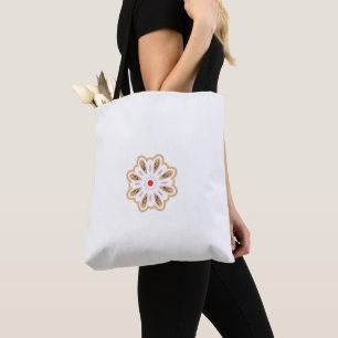Bolsa Tote Mandala Flower Art Impressão Boho Decor