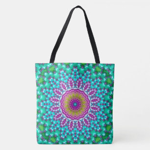 Bolsa Tote Mandala Fractal 3