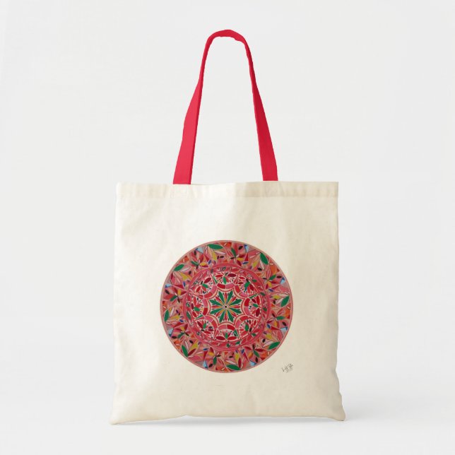 Bolsa Tote Mandala Harmonia Radiante (Frente)