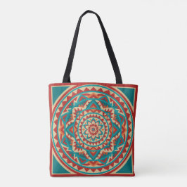 Bolsa Tote Mandalá Moderno do Sudoeste