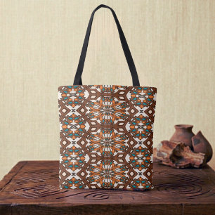 Bolsa Tote Mandalas do Deserto