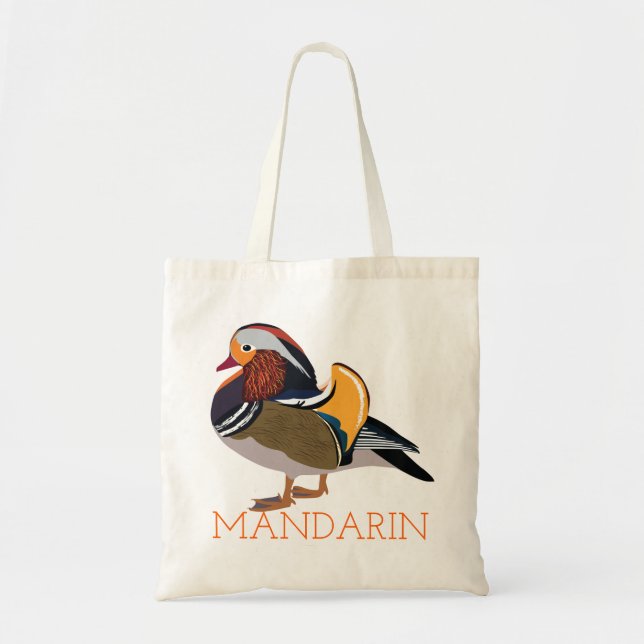 Bolsa Tote Mandarin Duck Birdbag (Frente)