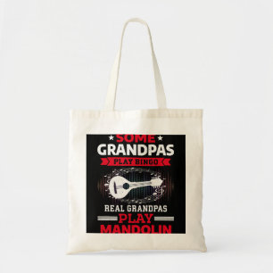 Bolsa Tote Mandolin Lover Alguns Avós Jogam Bingo Real Grand