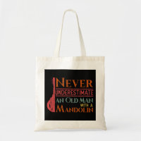 Mandolin Lover Nunca Subestima Um Velho Com