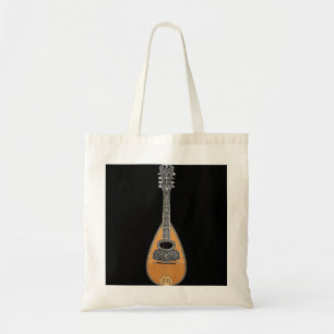 Bolsa Tote Mandolin Lover String Instrumento Música Bluegrass