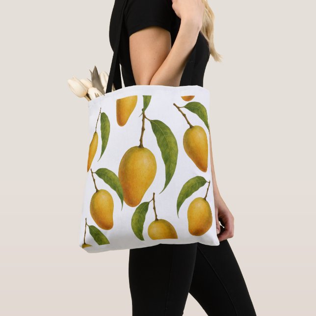 Bolsa Tote Mango Madness Sweet, Juicy e Trendy. (Close Up)