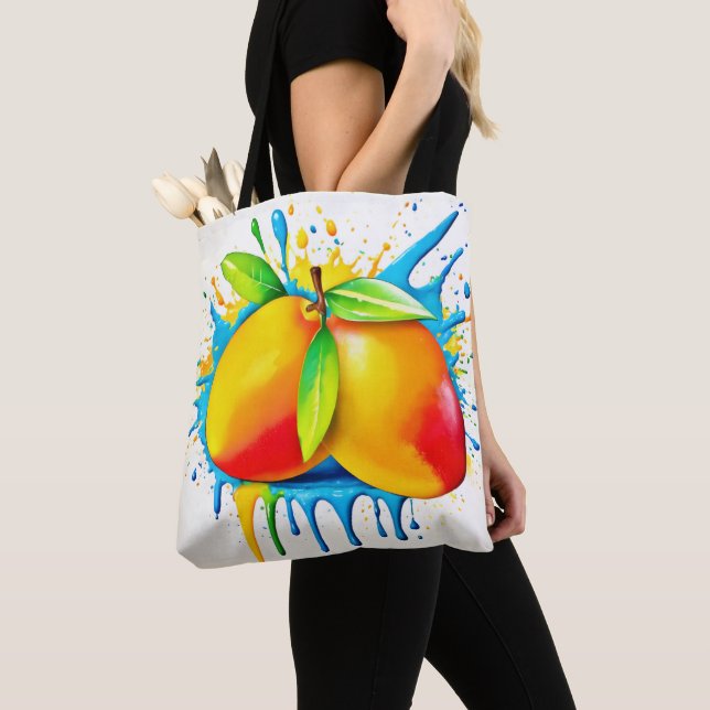 Bolsa Tote Mango Splash of Color (Close Up)