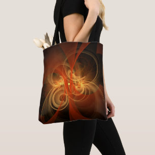 Bolsa Tote Manhã, Abstrato de Arte Magia