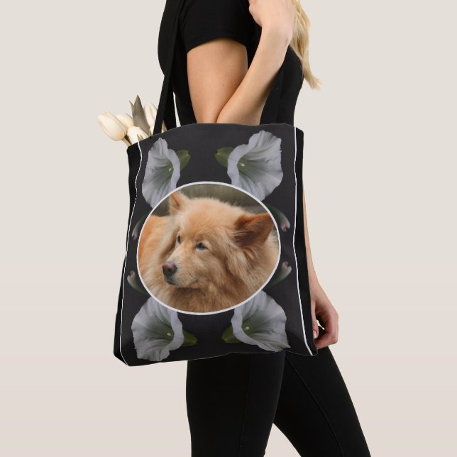 Bolsa Tote Manhã Glória Frame Crie Sua Própria Foto Pet (Close Up)