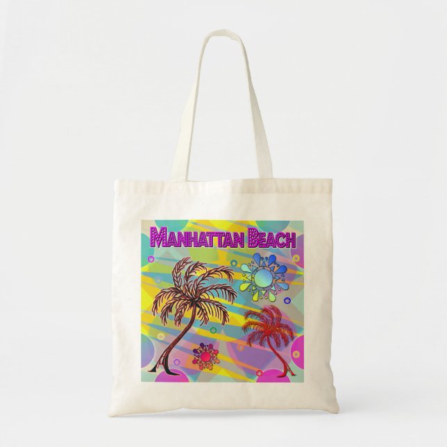Bolsa Tote Manhattan Beach Happy and Hope Tote Bag (Frente)