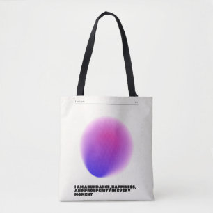 Bolsa Tote manifestação diária de afirmações
