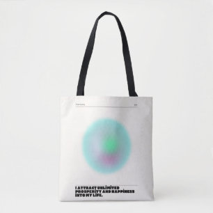 Bolsa Tote manifestação diária de afirmações