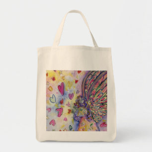 Bolsa Tote Manifestando o Universo Guardian Angel Art Tote Ba