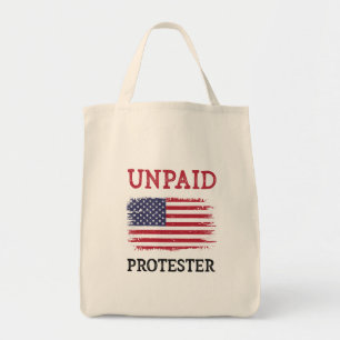 Bolsa Tote Manifestante Não Pago - Protesto