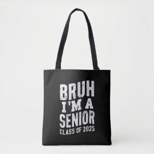 Bolsa Tote Mano Eu Sou Um Veterano Da Turma De 2025 Graduação