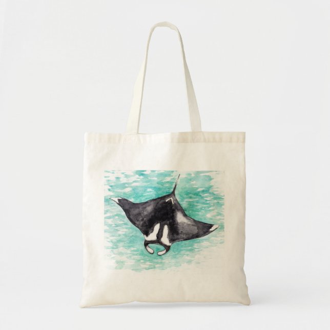 Bolsa Tote Manta Ray Tote Bag (Frente)