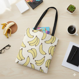 Bolsa Tote Manteiga de Banana Parade Amarelo