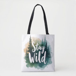 Bolsa Tote Mantenha a barra de ferramentas selvagem | Nature 
