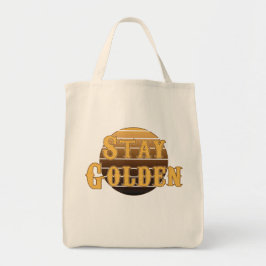 Bolsa Tote Mantenha a vintagem do ouro
