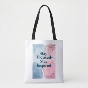 Bolsa Tote Mantenha o Foco - Mantenha a Inspiração