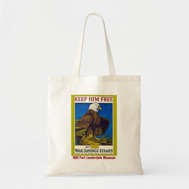 Bolsa Tote Mantenha-o livre (Frente)