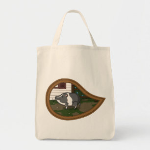 Bolsa Tote Mantenha o pano de sapo do porco
