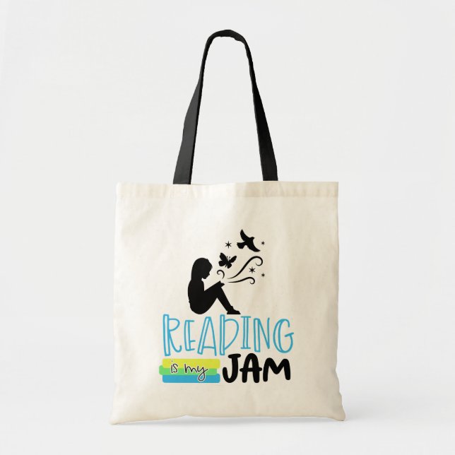 Bolsa Tote Mantenha ou design sua própria barra de ferramenta (Frente)