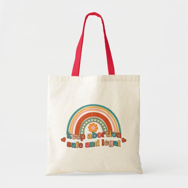 Bolsa Tote Manter O Aborto Seguro E Legal (Frente)