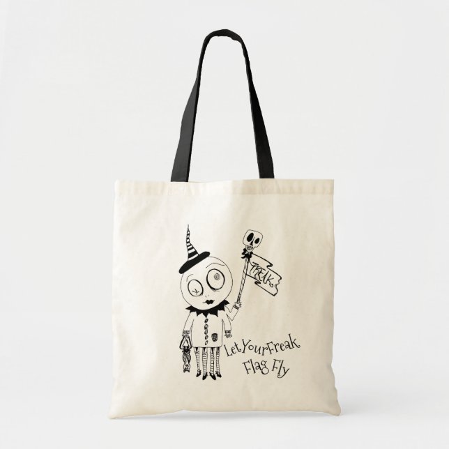 Bolsa Tote Mão original saco ilustrado (Frente)