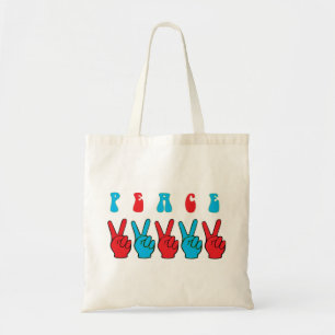 Bolsa Tote Mãos de Paz