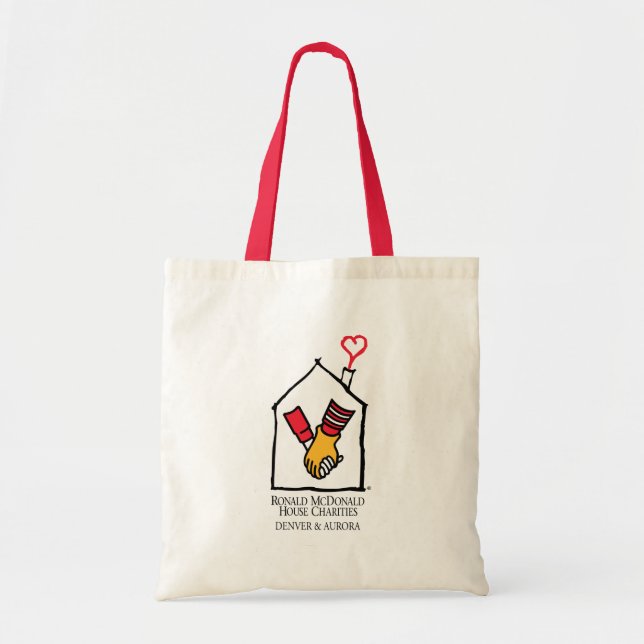 Bolsa Tote Mãos de Ronald McDonald (Frente)