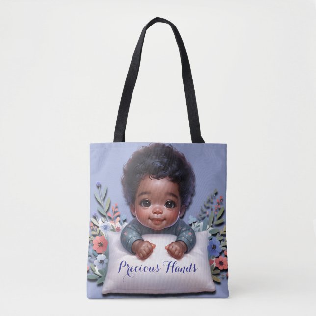Bolsa Tote Mãos do precioso (Frente)