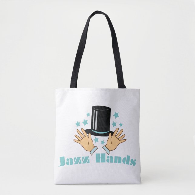 Bolsa Tote Mãos Jazz (Frente)