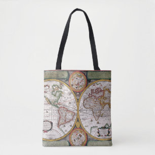 Bolsa Tote Mapa antigo antigo inspirado (12)