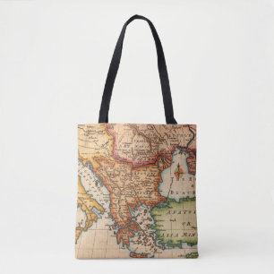 Bolsa Tote Mapa antigo antigo inspirado (2)