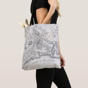 Bolsa Tote Mapa antigo de New York