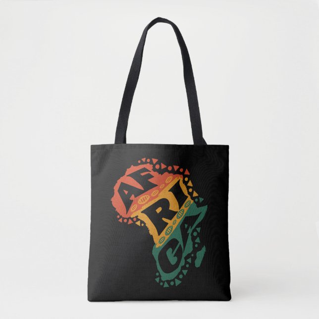 Bolsa Tote Mapa da África (Frente)