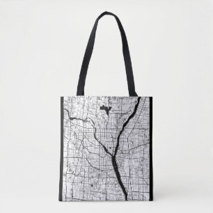 Bolsa Tote Mapa da China em Linyi