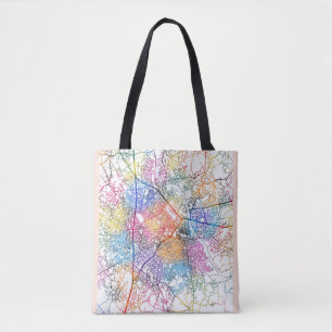 Bolsa Tote Mapa da Cidade de Aba Nigéria