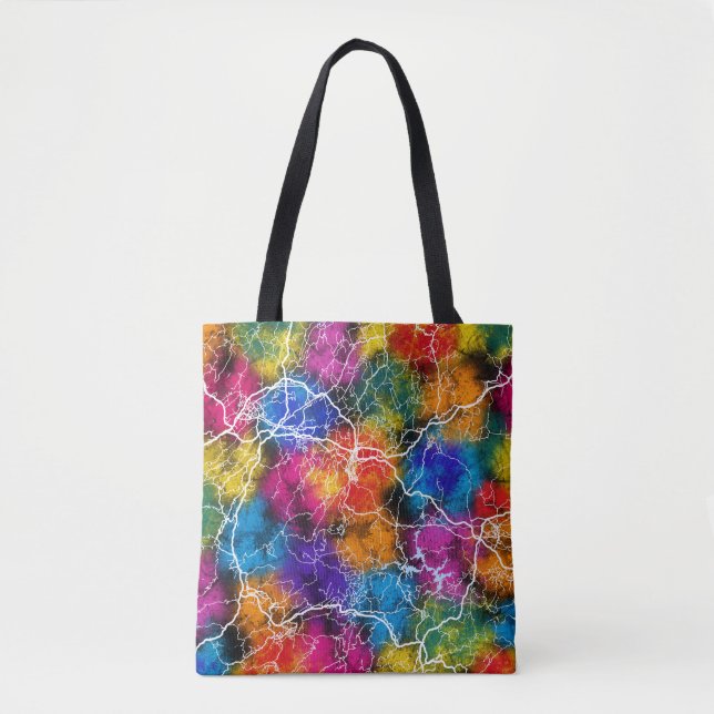 Bolsa Tote Mapa da cidade de Bijie China (Frente)
