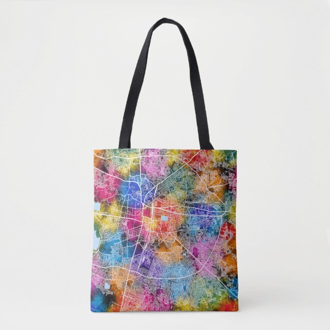 Bolsa Tote Mapa da cidade de Nagpur Maharashtra (Frente)